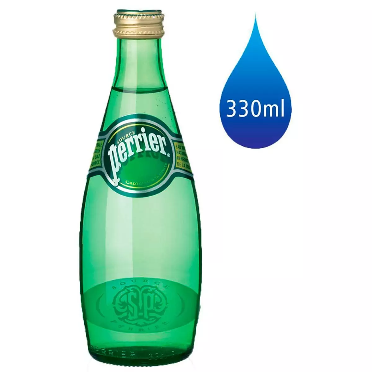 Agua Mineral Perrier Vidro C/Gas 330ml