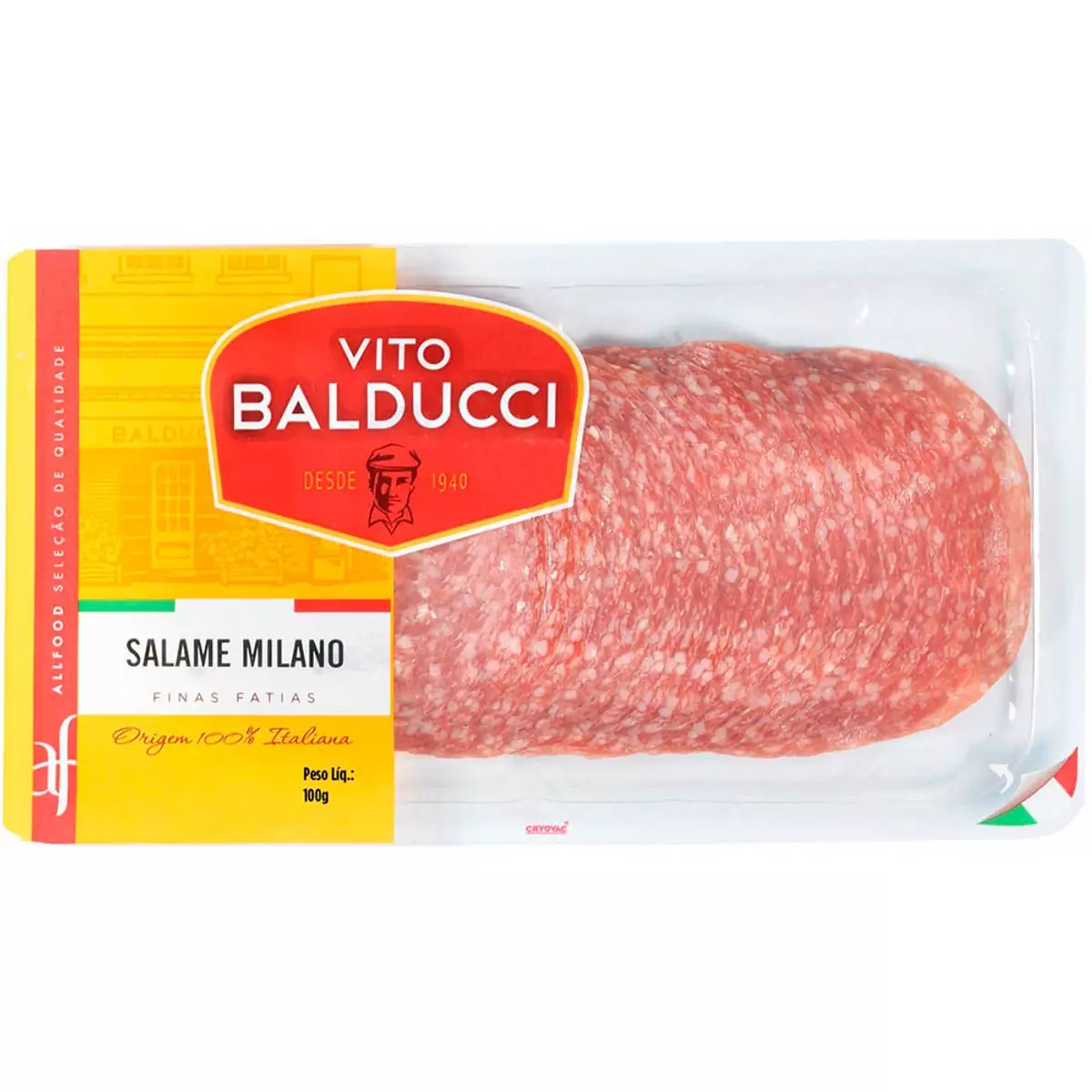 Salame Vito Balducci Milano Fatiado 100g