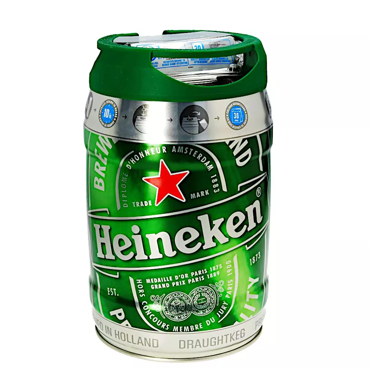 Cerveja Heineken Chopp Claro 5Lts