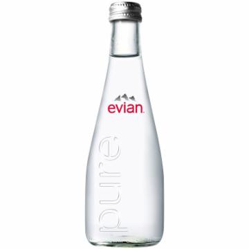 Agua Mineral Evian Vidro S/Gas 330ml 