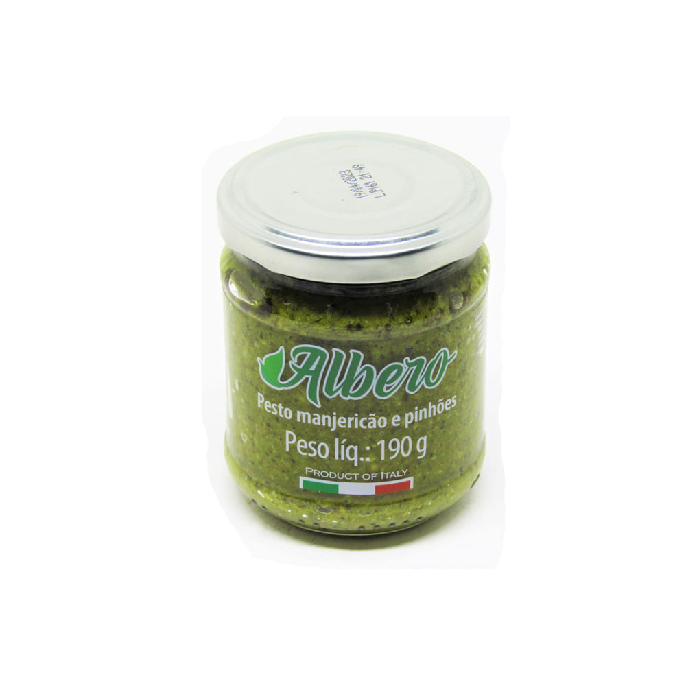 MOLHO PESTO COM PINHA ALBERO 190g