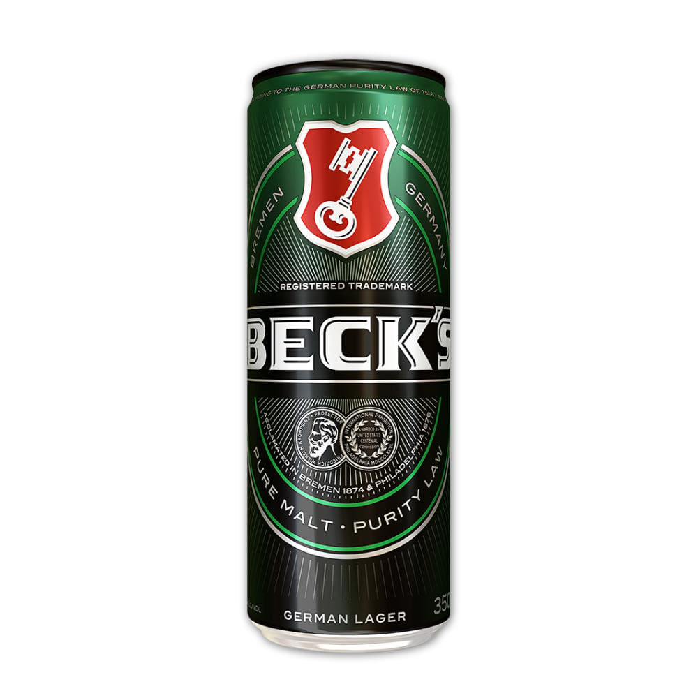 Cerveja Becks Lata 350ml