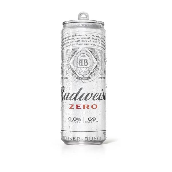 Cerveja Budweiser Zero Lata 350ml