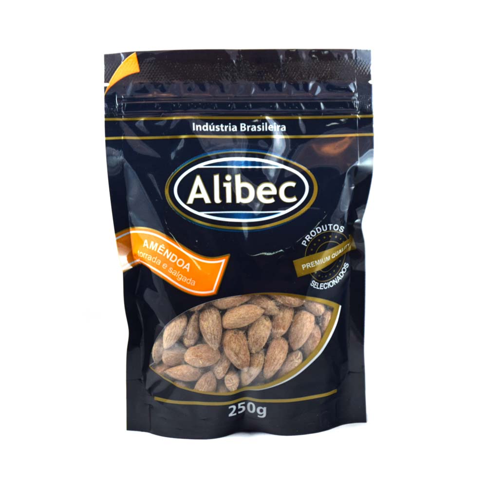 Amendoa Alibec Torrada e Salgada 250g