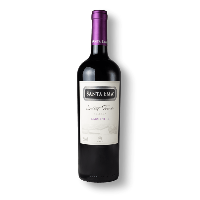 Vh Chileno Tt Santa Ema Reserva Carmenere Terroir 750ml
