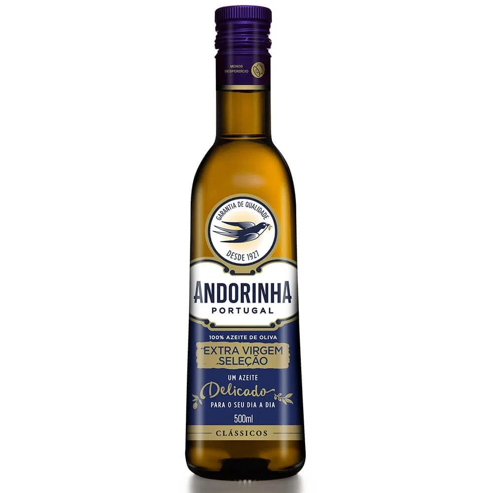 Azeite Extra Virgem Andorinha Seleção Vidro 500ml