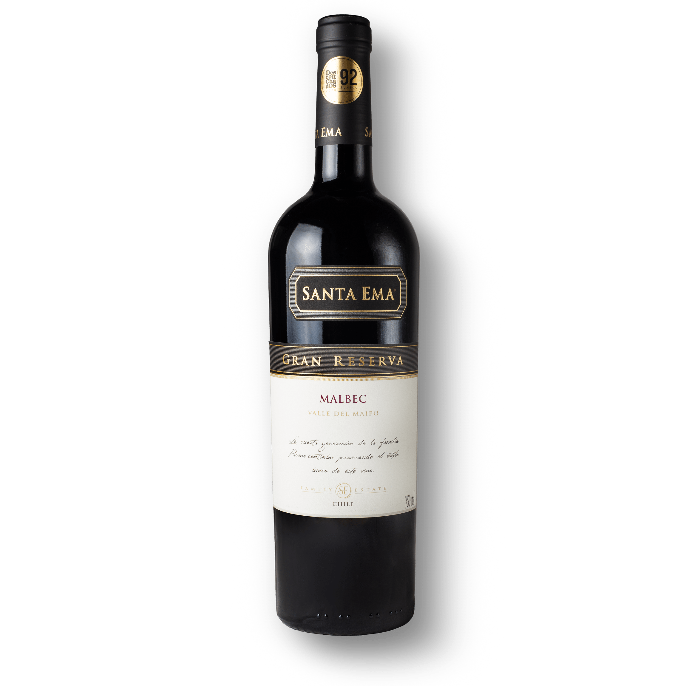 Vh Chileno Tinto Santa Ema Gran Reserva Malbec 750ml