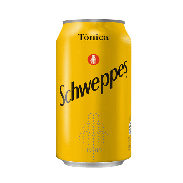 Agua Tônica Schweppes Lata 350ml