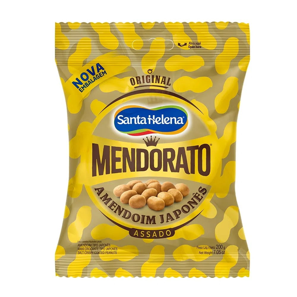Amendoim Santa Helena Mendorato 200g