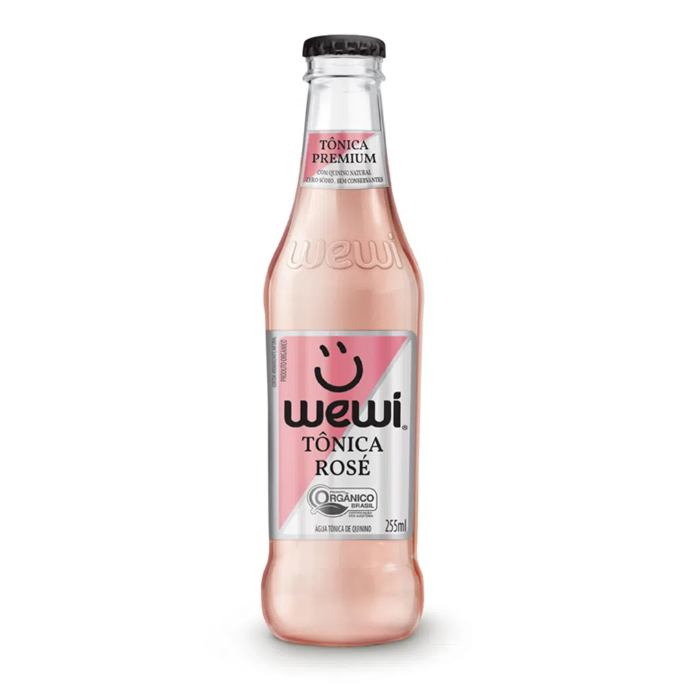 Agua Tônica Wewi Rose Vidro 255ml