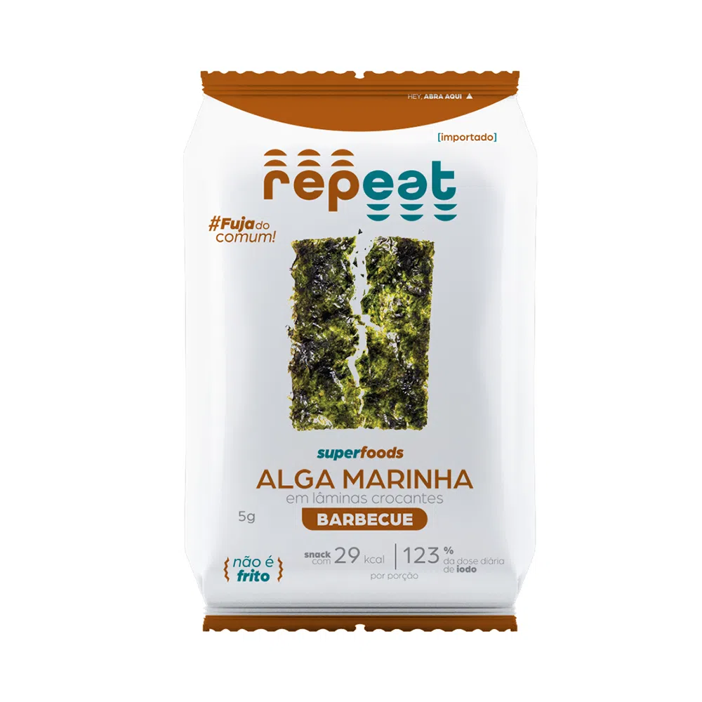 Snack Alga Marinha Repeat Barbecue 5g