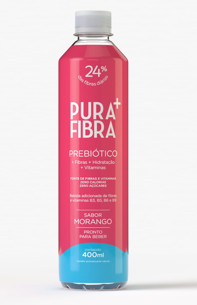 Pura Fibra Morango 400ml