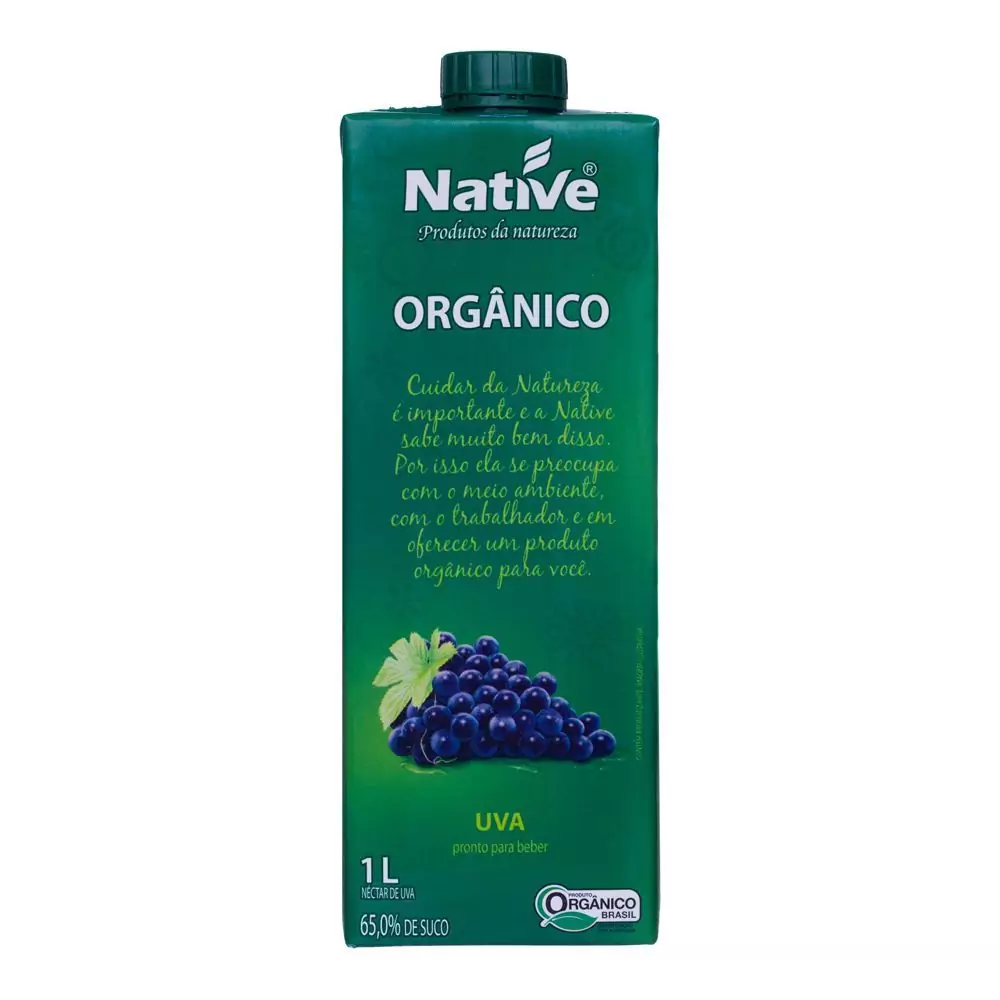 Suco Native Orgânico Uva 1 Lto