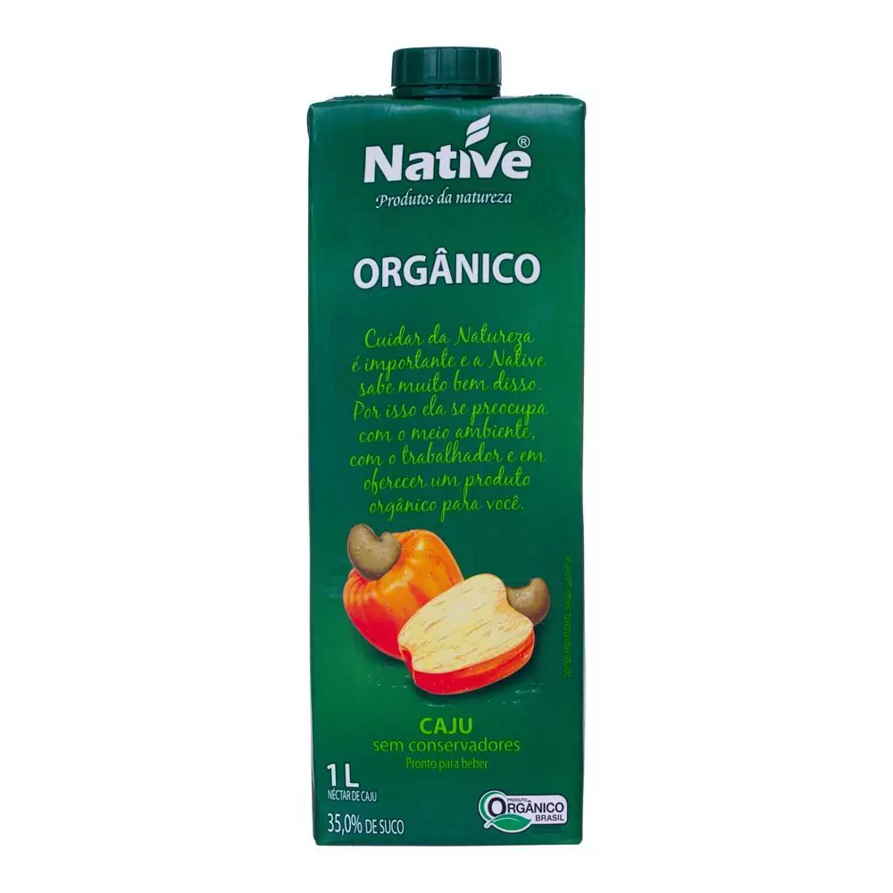 Suco Native Orgânico Caju 1 Lto
