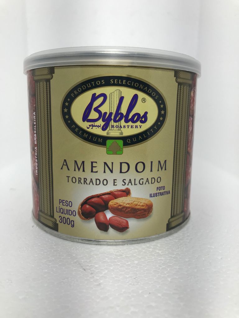 Amendoim Byblos Imp Extra Salg 300g
