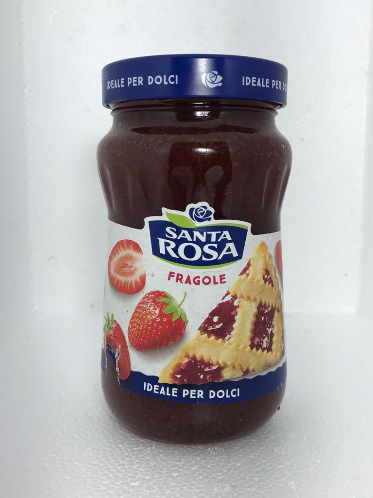 Geleia Italiana Morango Santa Rosa 600g