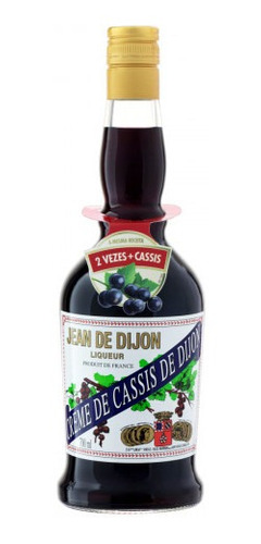 Licor Francês creme Cassis j De Dijon 770ml
