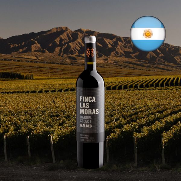 Argentino tinto Las Moras Malbec Barrel Sel 750ml