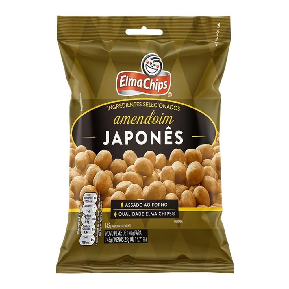 Amendoim Elma Chips Japones 145g