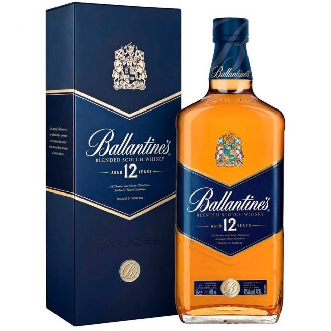 Whisky Escocês Ballantines 12 Anos 1L 