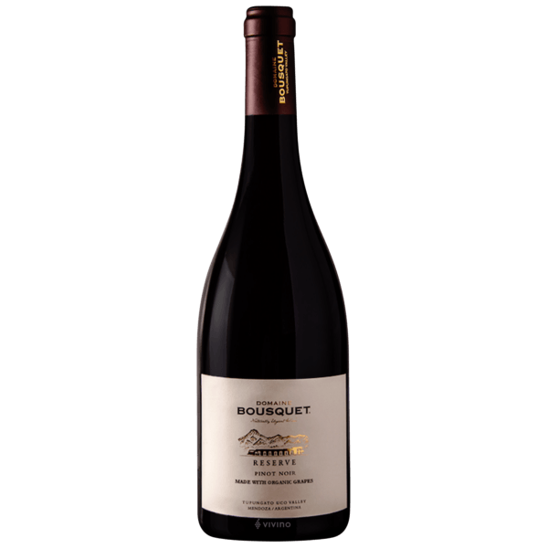 Argentino Orgân. Tinto Domaine Bousquet Reserva Pinot Noir - 750ml