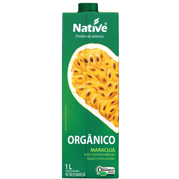 Suco Native Orgânico Maracuja 1 Lto